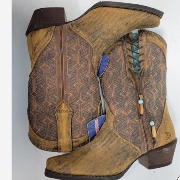 Crush™ by Durango® Women's Driftwood Western Boot, snip toe, sz 8.5 - Picture 4 of 6